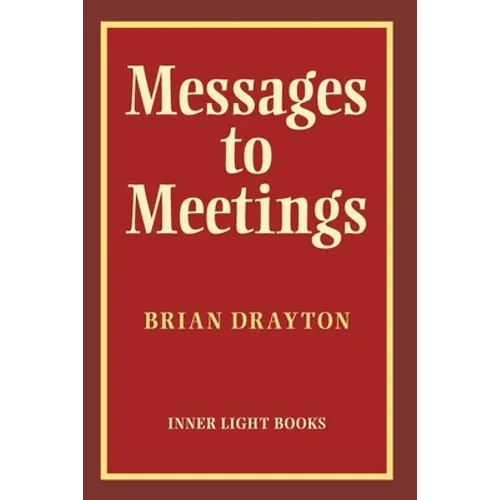 Messages to Meetings - Paperback