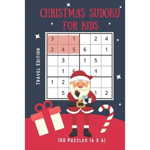 Kids Sudoku Puzzle Travel Size: Kids 6X6 travel size Sudoku 100 puzzle - Paperback