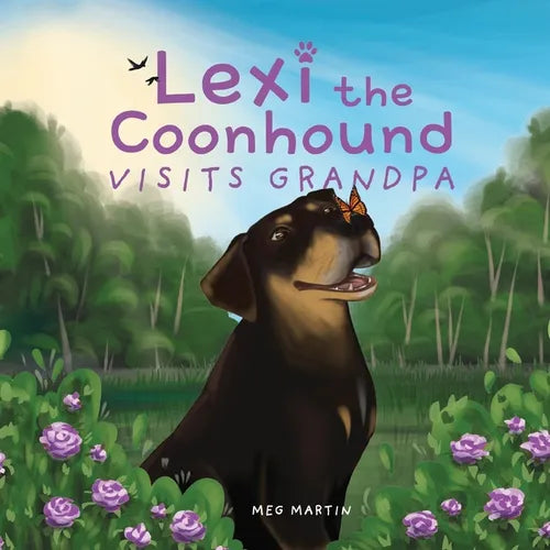 Lexi the Coonhound Visits Grandpa - Paperback