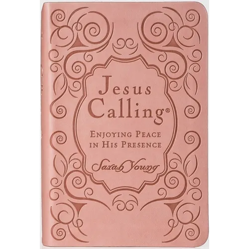 Jesus Calling, Pink Leathersoft, with Scripture References: Enjoying Peace in His Presence (a 365-Day Devotional) - Imitation Leather
