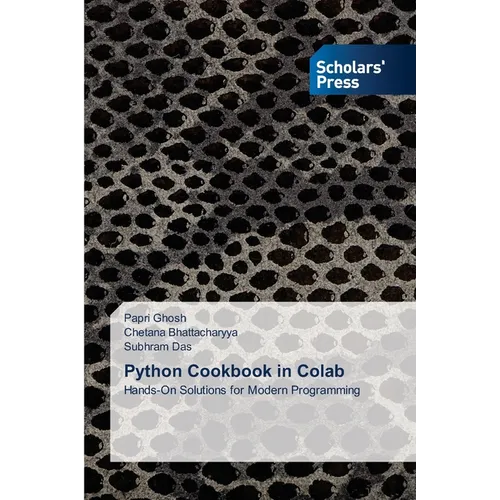 Python Cookbook in Colab - Paperback