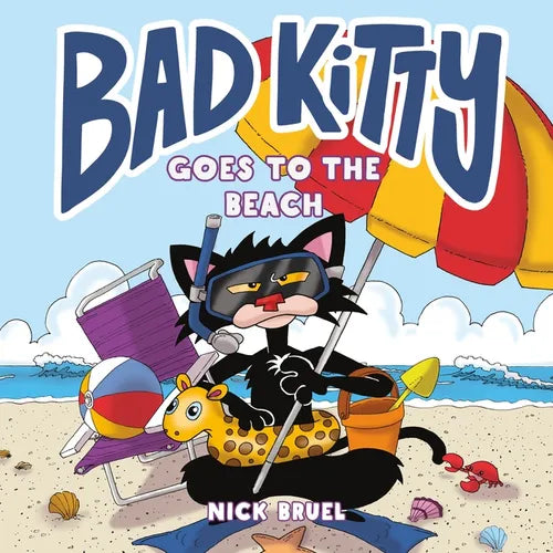 Bad Kitty Goes to the Beach - Hardcover