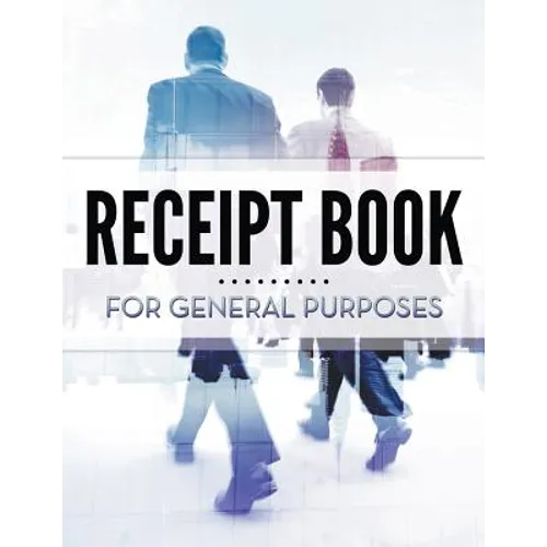 Receipt Book For General Purposes - Paperback