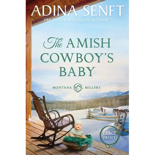 The Amish Cowboy's Baby: Montana Millers 2 Large Print - Paperback