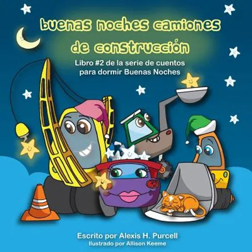 Buenas Noches Camiones de Construccion - Paperback