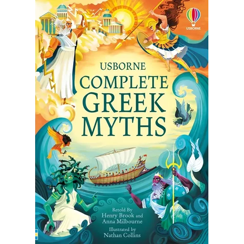 Complete Greek Myths: An Illustrated Book of Greek Myths - Hardcover