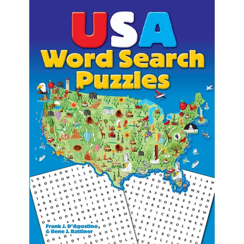 USA Word Search Puzzles - Paperback