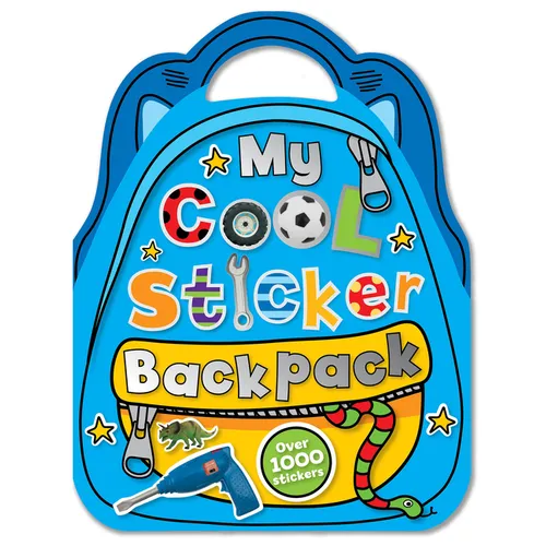 My Cool Sticker Backpack - Paperback