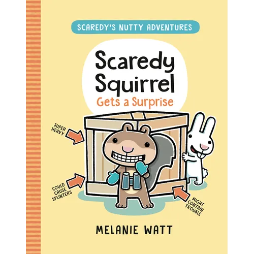 Scaredy Squirrel Gets a Surprise: (A Graphic Novel) - Paperback
