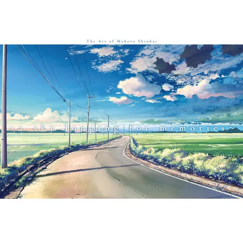 A Sky Longing for Memories: The Art of Makoto Shinkai - Paperback