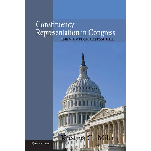 Constituency Representation in Congress - Paperback