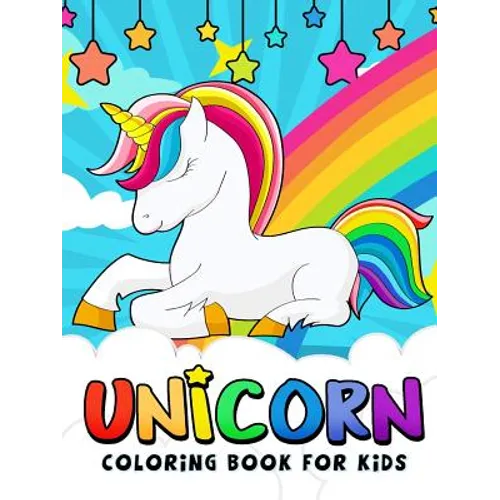 Unicorn Coloring Book - Paperback