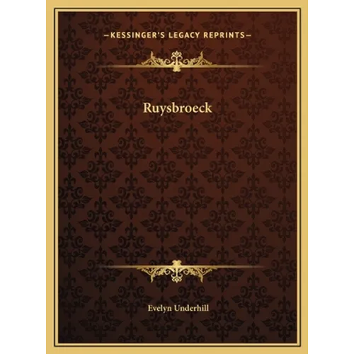 Ruysbroeck - Hardcover