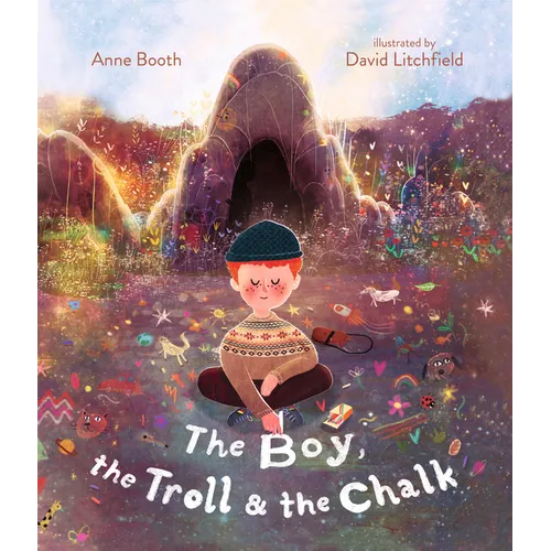 The Boy, the Troll, and the Chalk - Hardcover