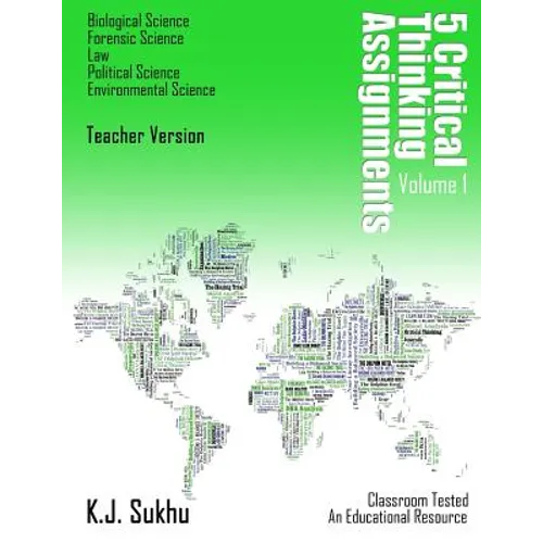 5 Critical Thinking Assignments: Teacher Version - Paperback