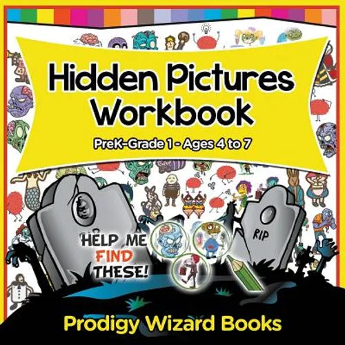 Hidden Pictures Workbook PreK-Grade 1 - Ages 4 to 7 - Paperback