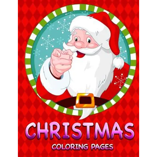 Christmas Coloring Pages: Jumbo Christmas Coloring Book - Paperback