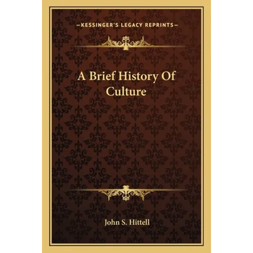 A Brief History Of Culture - Paperback