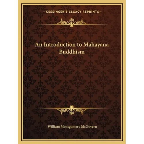 An Introduction to Mahayana Buddhism - Paperback