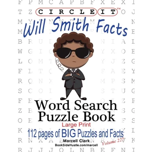 Circle It, Will Smith Facts, Word Search, Puzzle Book - Paperback