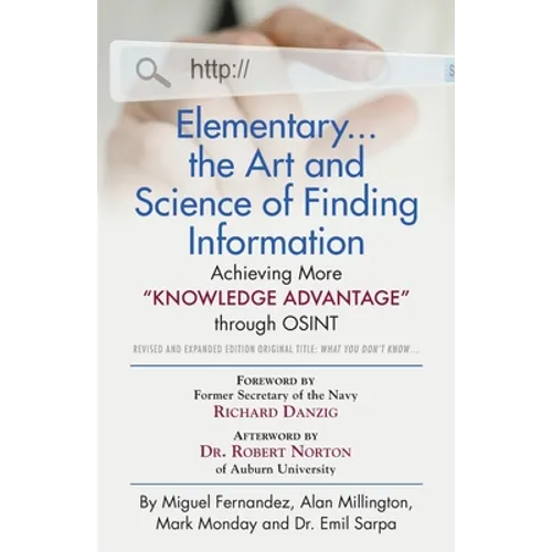 Elementary... the Art and Science of Finding Information: Achieving More 