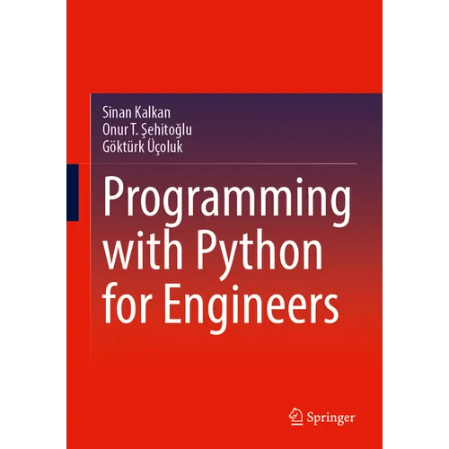 Programming with Python for Engineers - Hardcover
