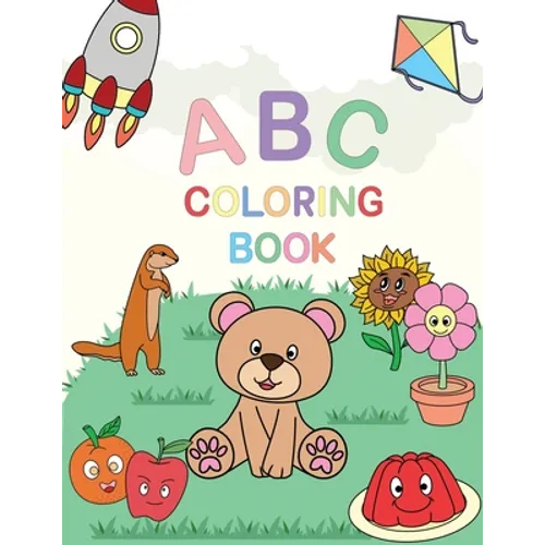ABC coloring book: 2020 The letters A-Z fun with black and white Alphabet coloring book for kids ages 2-4 (Kids coloring activity books) - Paperback