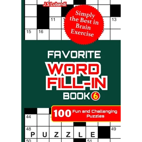 FAVORITE WORD FILL-IN Book 6 - Paperback
