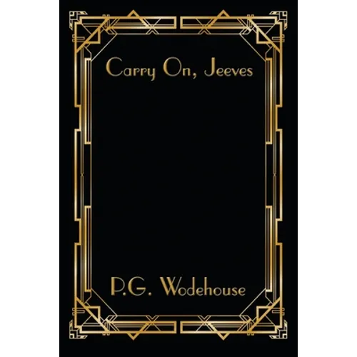 Carry On, Jeeves - Paperback