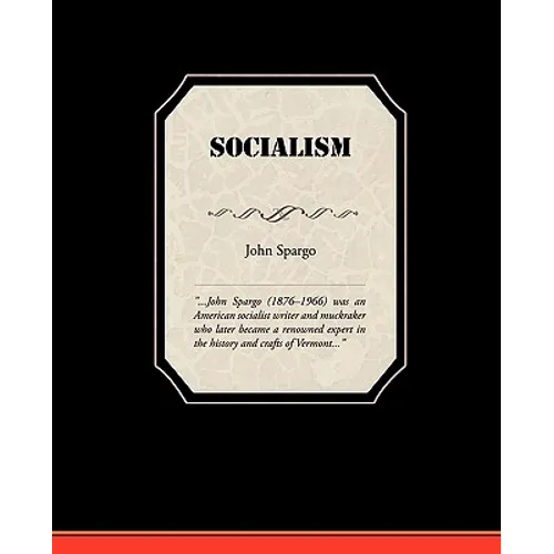 Socialism - Paperback