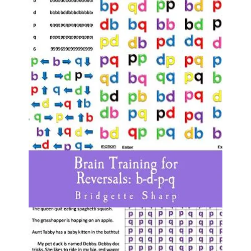 Brain Training for Reversals: b-d-p-q - Paperback