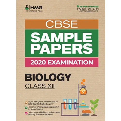 Sample Papers - Biology: CBSE Class 12 for 2020 Examination - Paperback
