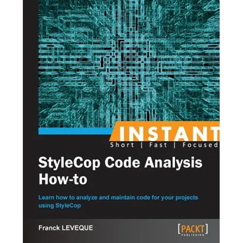 Instant Stylecop Code Analysis How-to - Paperback