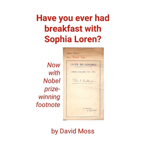 Have you ever had breakfast with Sophia Loren?: An intelligent artifice - Paperback