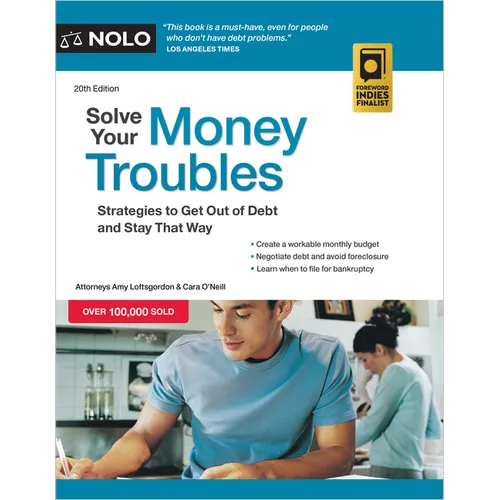 Solve Your Money Troubles: Strategies to Get Out of Debt and Stay That Way - Paperback