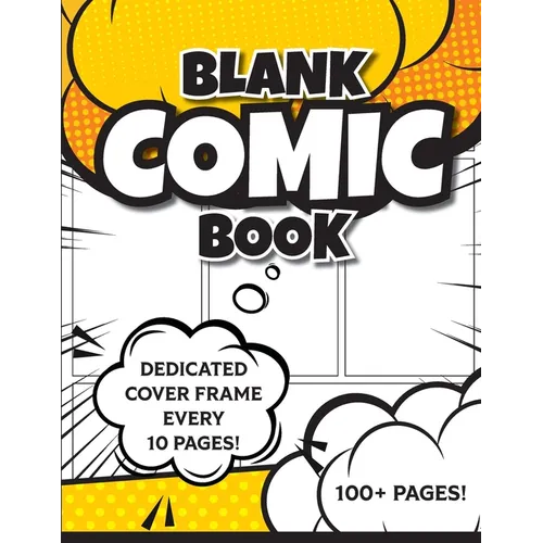 Blank Comic Book (Yellow): 8.5