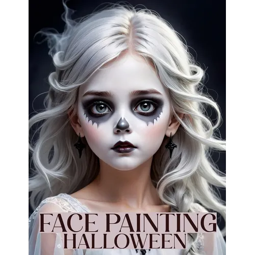 Face Painting: A Beginner's Step-by-Step Guide to Easy and Professional Halloween Makeup for Kids - Artistic, Scary Designs and Colors for a Fun Party