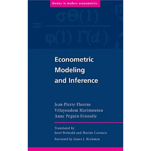 Econometric Modeling and Inference - Paperback