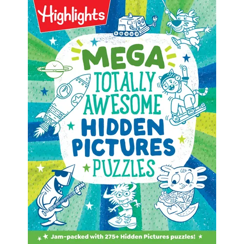 Mega Totally Awesome Hidden Pictures Puzzles - Paperback