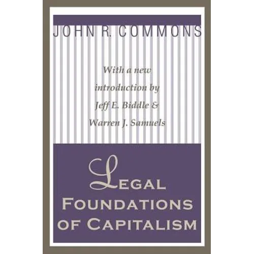 Legal Foundations of Capitalism - Paperback