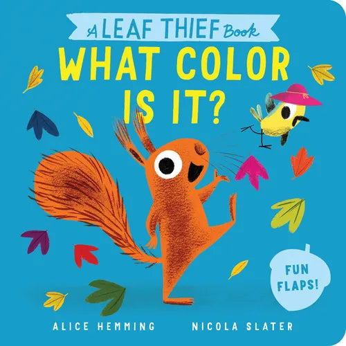 A Leaf Thief Book: What Color Is It? - Board Book
