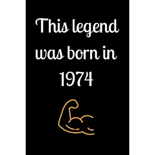This legend was born in 1974 - Paperback