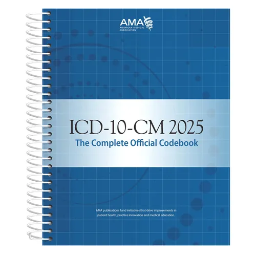 ICD-10-CM 2025 the Complete Official Codebook - Spiral