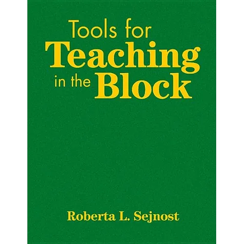 Tools for Teaching in the Block - Hardcover