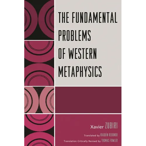 Fundamental Problems of Western Metaphysics - Paperback