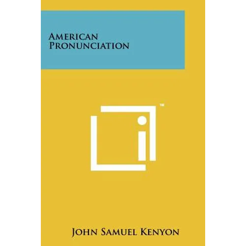American Pronunciation - Paperback