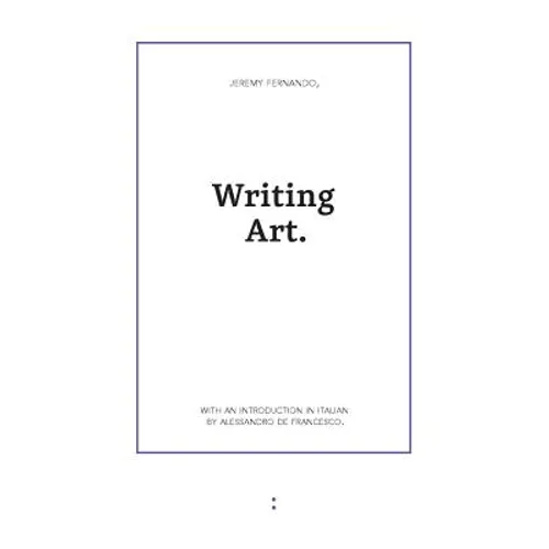 Writing Art - Paperback