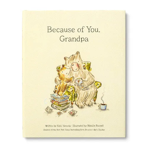 Because of You, Grandpa - Hardcover