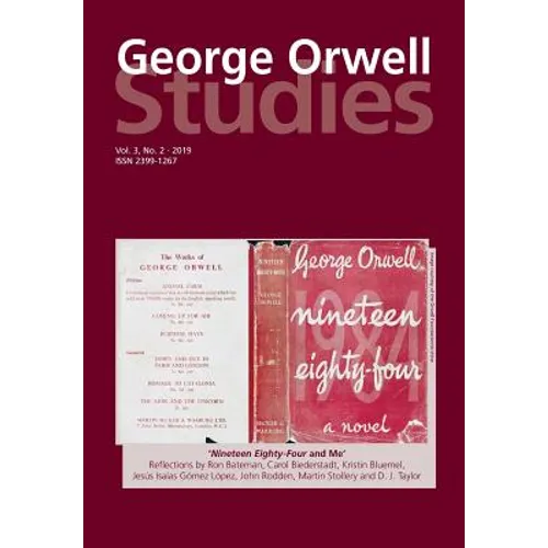 George Orwell Studies Vol.3 No.2 - Paperback