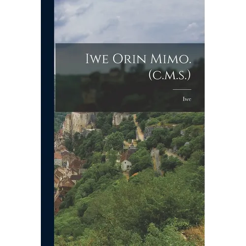Iwe Orin Mimo. (c.m.s.) - Paperback